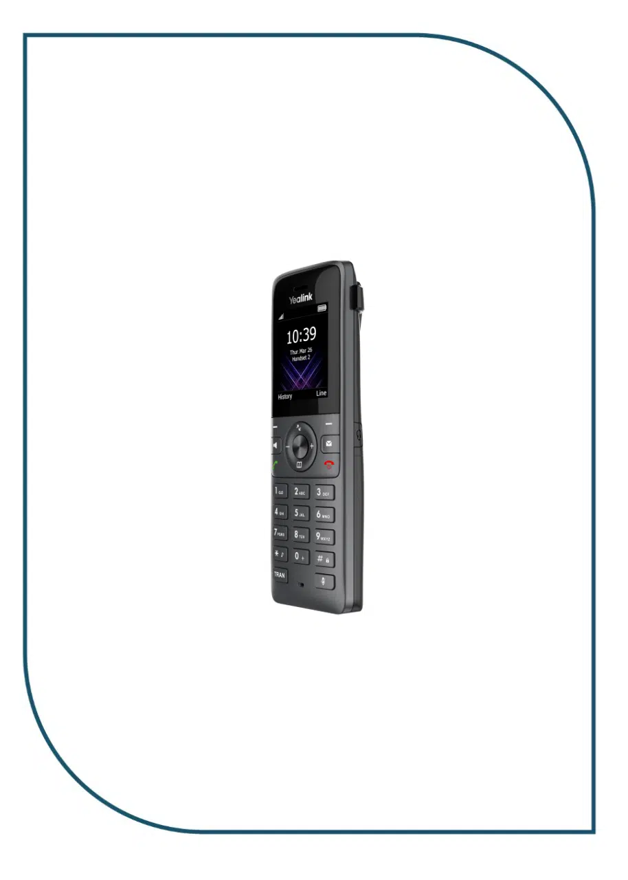 Yealink W73H wireless IP phone DECT Handset Yealink W73H wireless IP phone DECT Handset - Image 2
