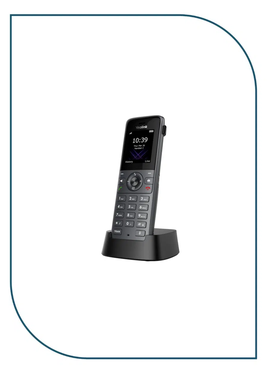 Yealink W73H wireless IP phone DECT Handset Yealink W73H wireless IP phone DECT Handset - Image 3