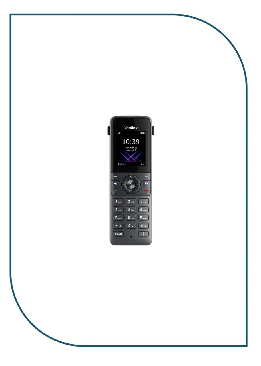 Yealink W73H wireless IP phone DECT Handset Yealink W73H wireless IP phone DECT Handset - Image 5
