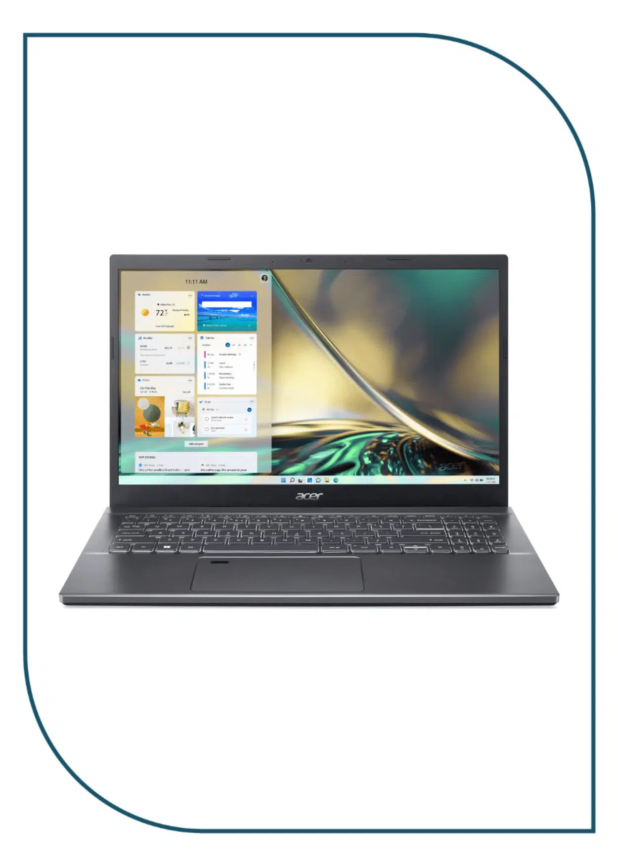 Acer (Aspire 5 A515-57G-56DQ) Laptop (Intel Core i5-1235U - 8GB Ram - M.2 NVMe 512GB - Nvidia RTX 2050 4GB- 15.6 Inch FHD IPS) - Steel Gray acer 5