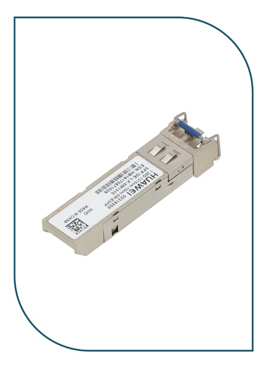 Huawei Optical Transceiver, eSFP, GE, Single-mode Module (1310nm, 10km, LC) (SFP-GE-LX-SM1310) SFP-GE-LX-SM1310
