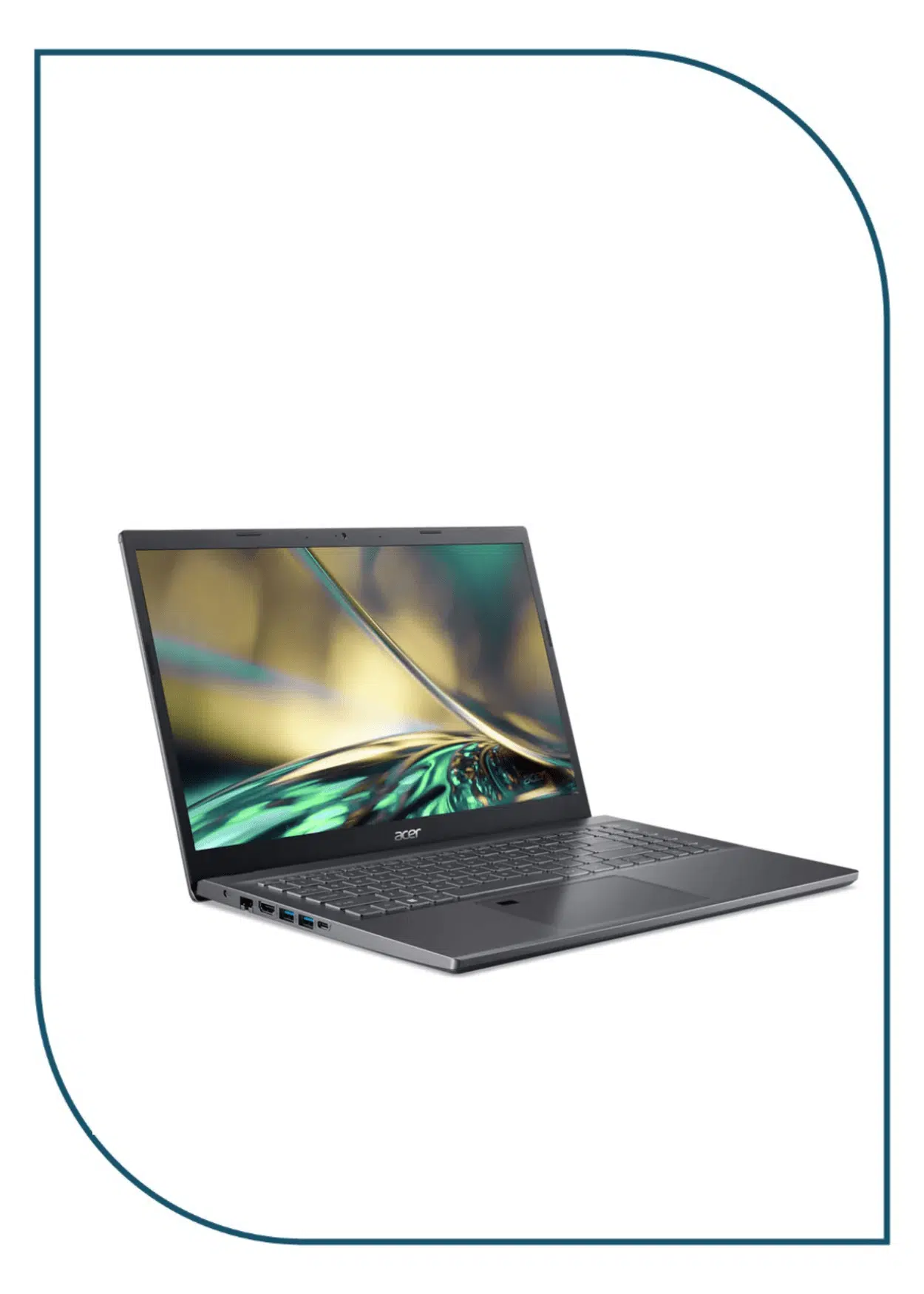 Acer (Aspire 5 A515-57G-56DQ) Laptop (Intel Core i5-1235U - 8GB Ram - M.2 NVMe 512GB - Nvidia RTX 2050 4GB- 15.6 Inch FHD IPS) - Steel Gray Acer (Aspire 5 A515-57G-56DQ) Laptop (Intel Core i5-1235U - 8GB Ram - M.2 NVMe 512GB - Nvidia RTX 2050 4GB- 15.6 Inch FHD IPS) - Steel Gray - Image 2
