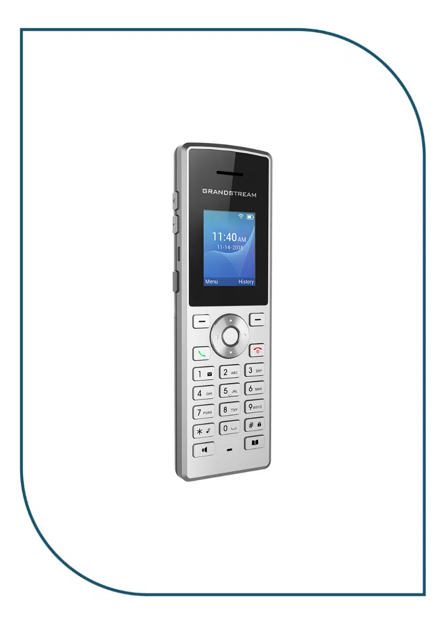 GrandStream Cordless Wi-Fi IP Phone with Integrated Dual-Band 802.11a/b/g/n/ac (WP810) WP810