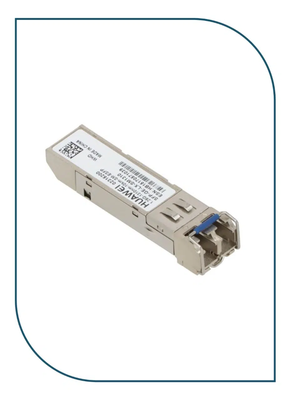 Huawei Optical Transceiver, eSFP, GE, Single-mode Module (1310nm, 10km, LC) (SFP-GE-LX-SM1310) SFP-GE-LX-SM1310
