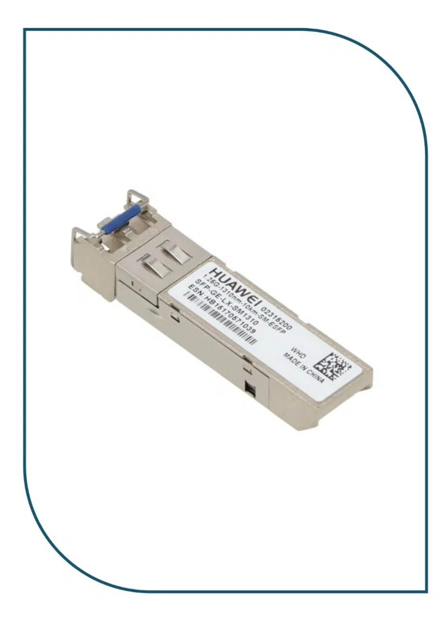 Huawei Optical Transceiver, eSFP, GE, Single-mode Module (1310nm, 10km, LC) (SFP-GE-LX-SM1310) SFP-GE-LX-SM1310