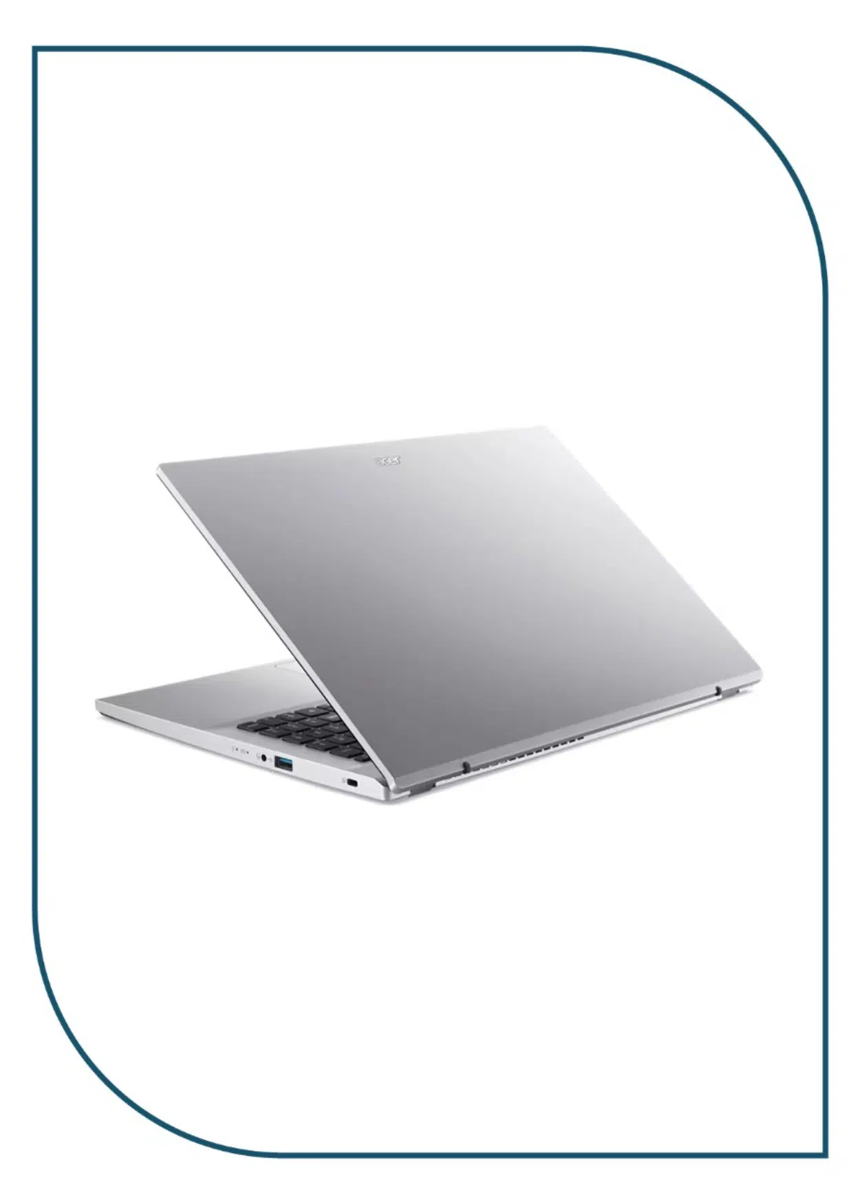 Acer Aspire 3 15 A315-44P-R4GH Laptop (AMD Ryzen 7-5700U - 8GB Ram - M.2 NVMe 512GB - AMD Radeon Graphics - 15.6 Inch FHD) - Pure Silver acer