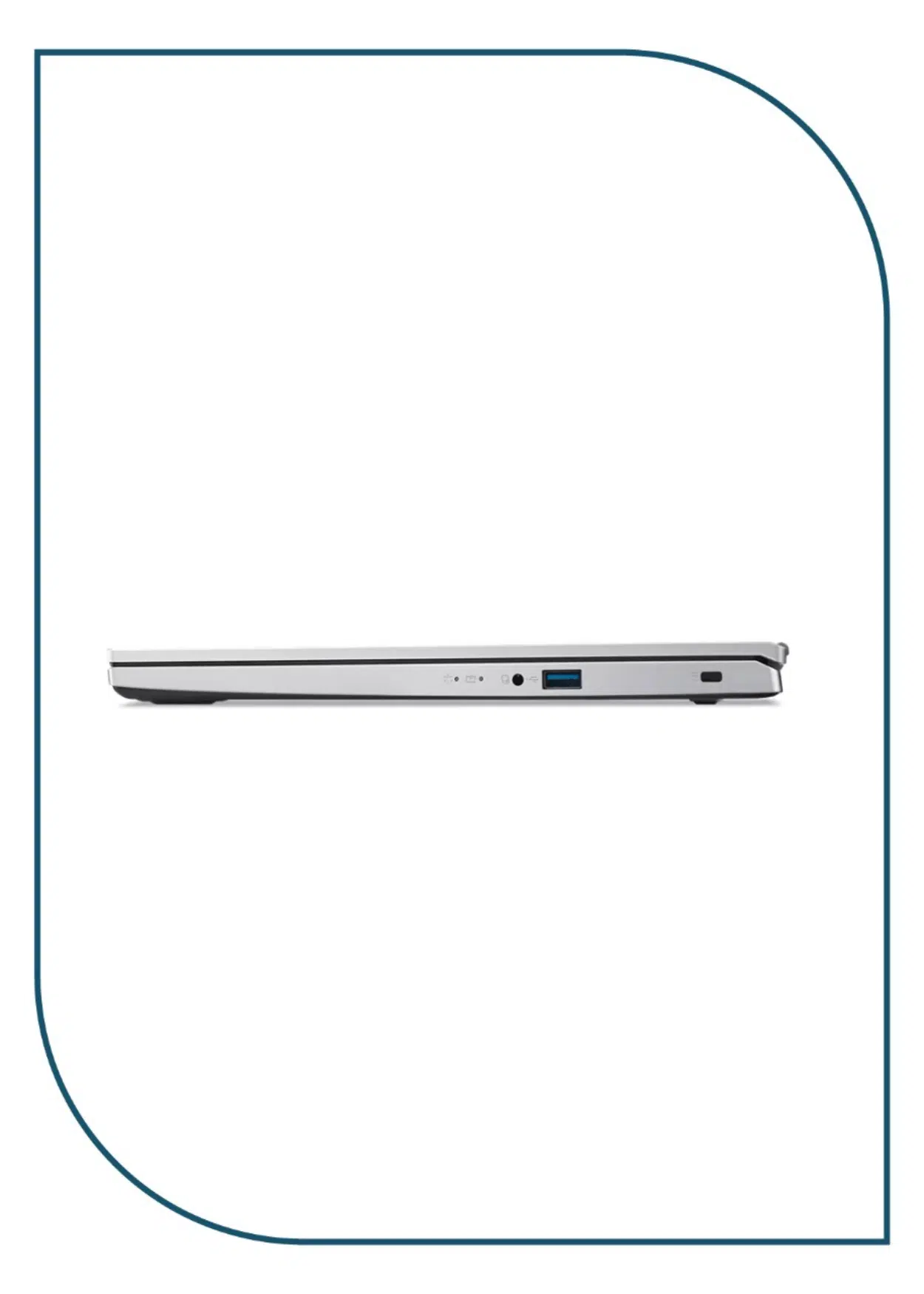 Acer Aspire 3 15 A315-44P-R4GH Laptop (AMD Ryzen 7-5700U - 8GB Ram - M.2 NVMe 512GB - AMD Radeon Graphics - 15.6 Inch FHD) - Pure Silver acer