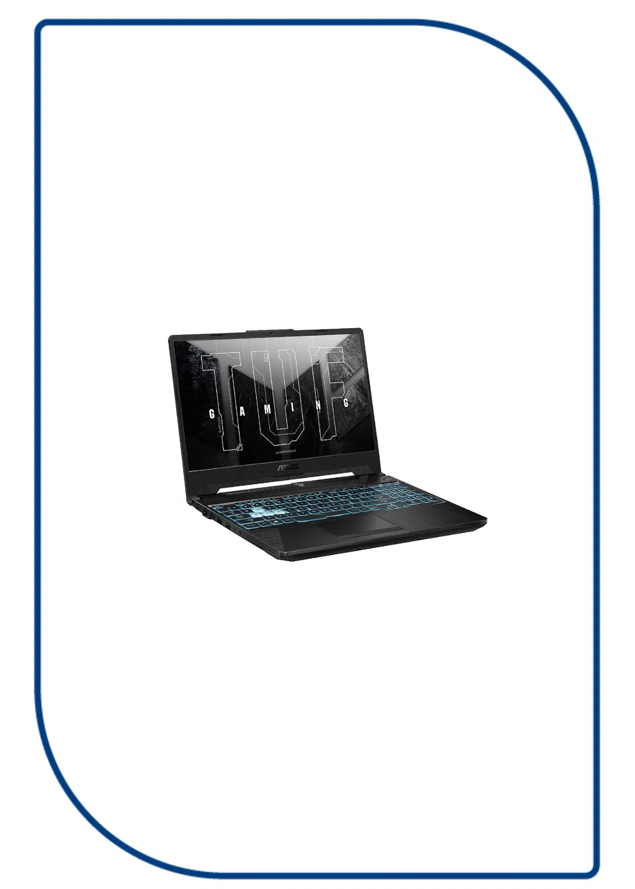 ASUS TUF Gaming A15 FA506NCR HN007W Laptop (AMD Ryzen 7-7435HS - 8GB Ram - M.2 NVMe 512GB - Nvidia RTX 3050 4GB - 15.6 Inch FHD IPS 144Hz - Win11) - Black ASUS TUF Gaming A15 FA506NCR HN007W