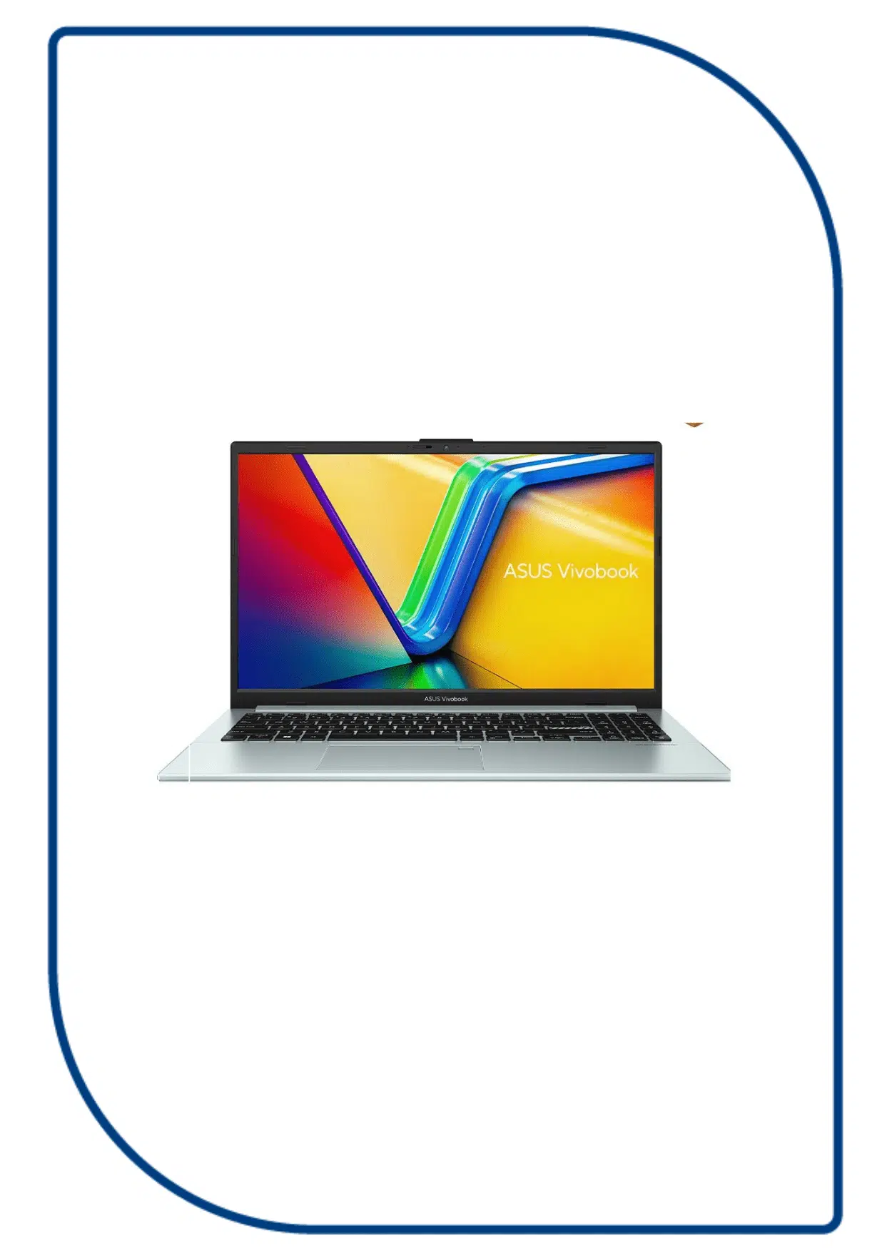ASUS Vivobook Go 15 E1504FA-NJ001 Laptop (AMD Ryzen 3-7320U - 4GB Ram - M.2 NVMe 256GB - AMD Radeon Graphics - 15.6 Inch FHD 60Hz) - Green Gray ASUS Vivobook Go 15 E1504FA-NJ001