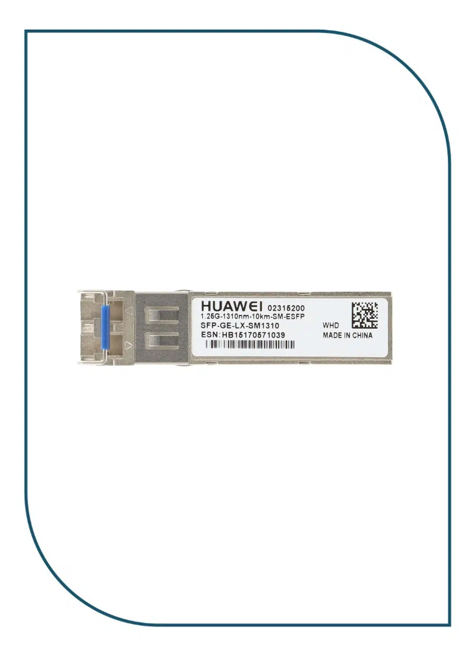 Huawei Optical Transceiver, eSFP, GE, Single-mode Module (1310nm, 10km, LC) (SFP-GE-LX-SM1310) SFP-GE-LX-SM1310