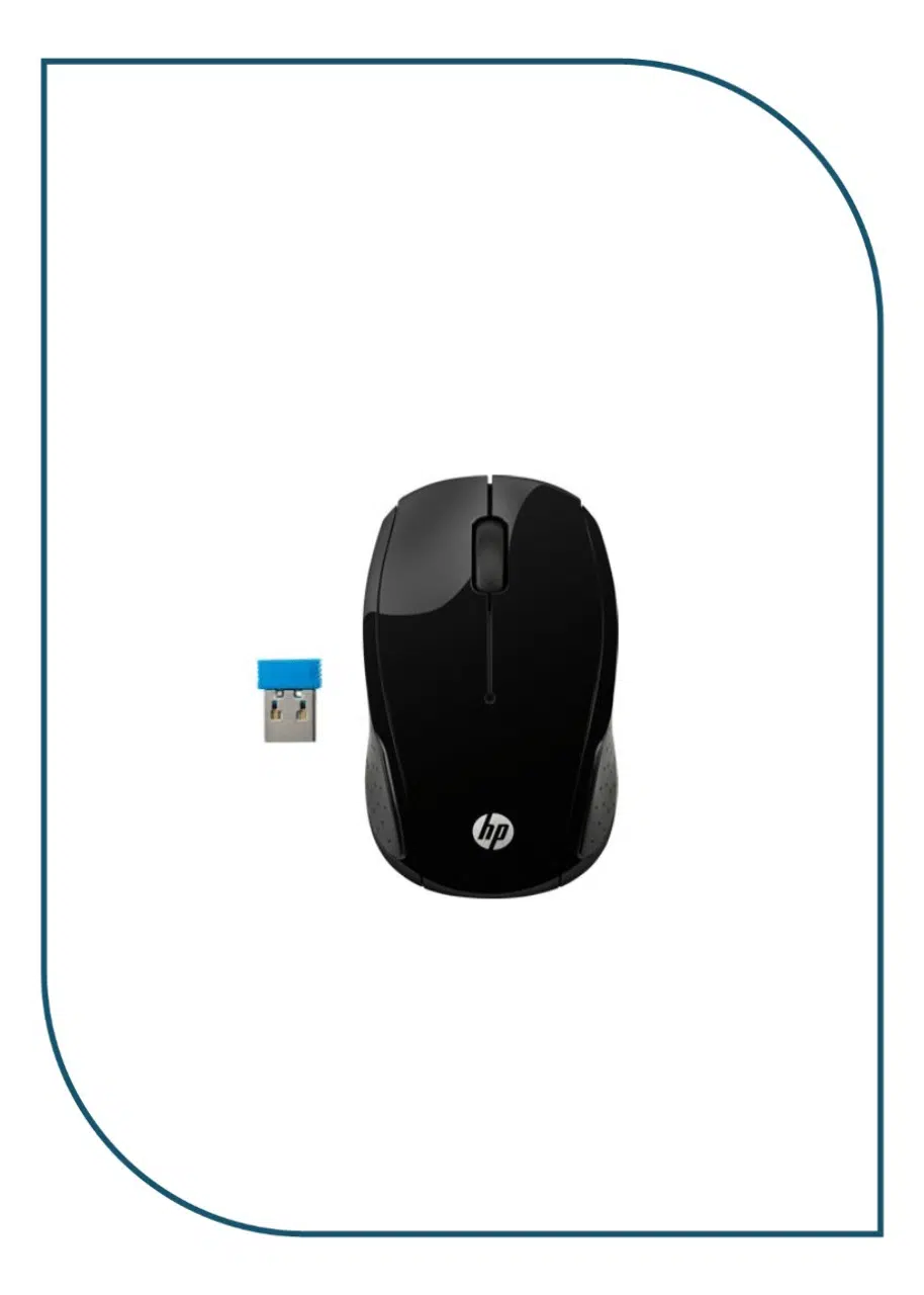 HP Wireless mouse 200 - Model X6W31AA - Black X6W31AA