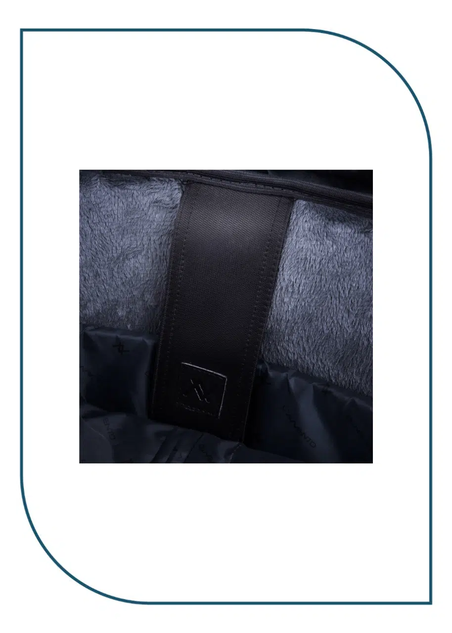 L'AVVENTO (BG786) Business Laptop Shoulder Bag fits up to 15.6" - Black BG786 (4)