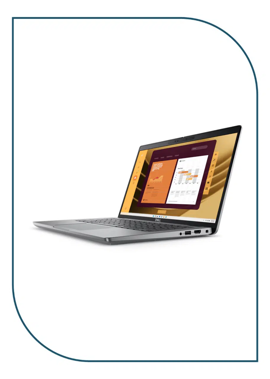 DELL Latitude 5450 Intel Core Ultra 5 125U-8G DDR5- 512GB NVMe-14 inch FHD-FingerPrint- KB Backlit 54830003010