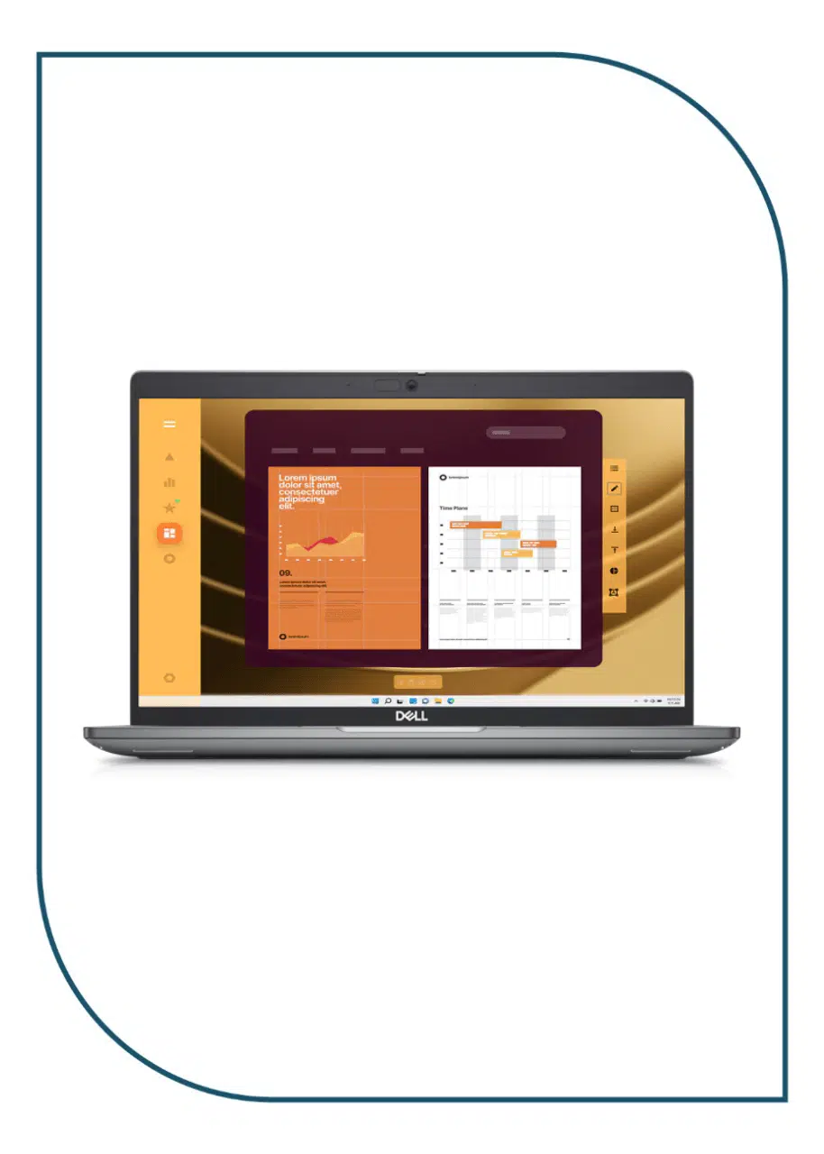 DELL Latitude 5450 Intel Core Ultra 5 125U-8G DDR5- 512GB NVMe-14 inch FHD-FingerPrint- KB Backlit 54830003010