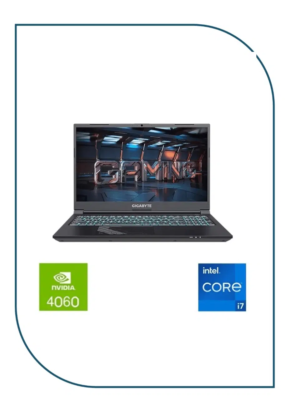 Gigabyte G5 KF5-H3EE354KD- Intel Core i7-13620H -16GB DDR5 - SSD1TB NVME - RTX 4060 8GB-15.6 Inch IPS -144Hz -Iron Gray Gigabyte G5 KF5-H3EE354KD