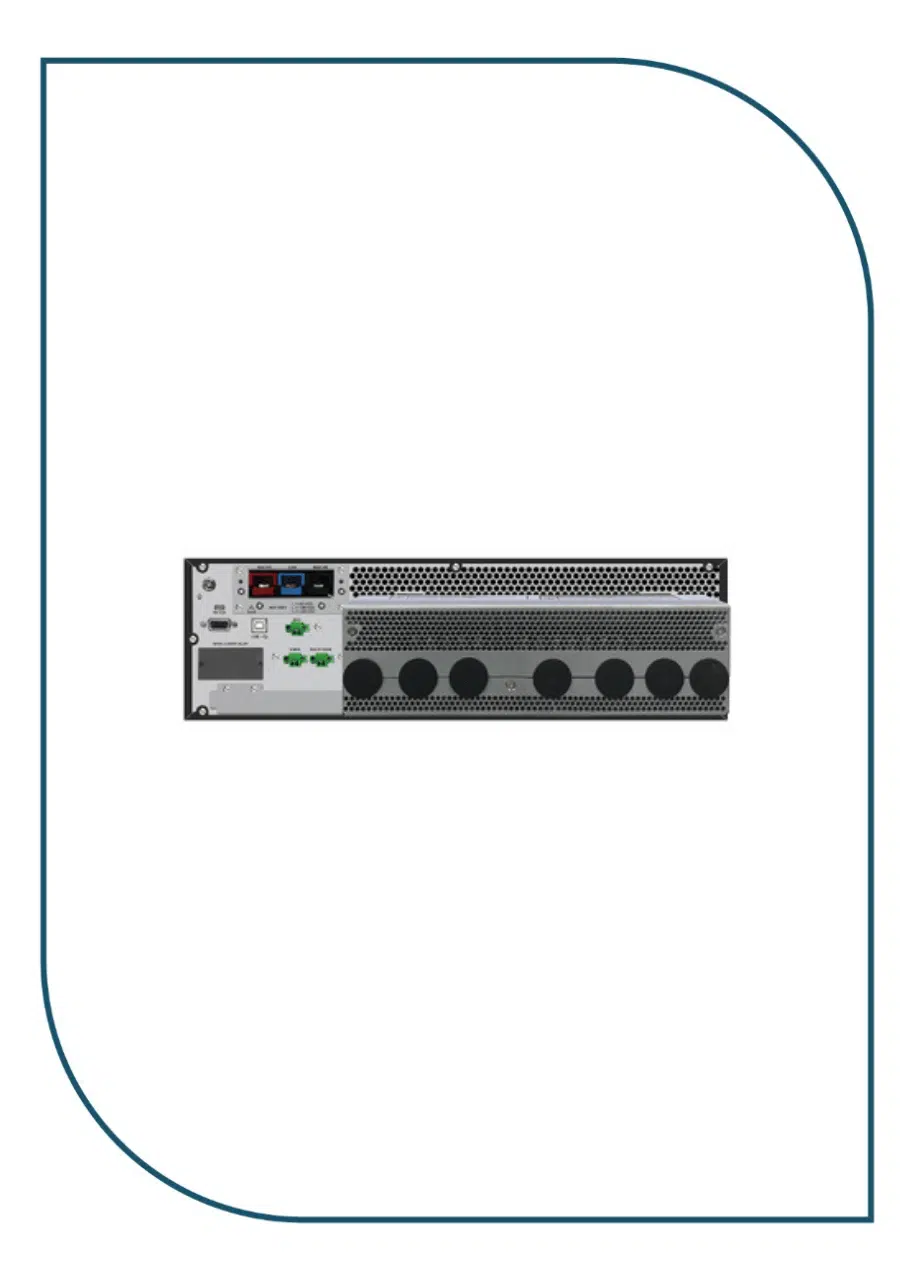 APC (SRV15KRILRK) Easy UPS On-Line, 15kVA/15kW, Rackmount 9U, 230V, Hard wire 3-wire(1P+N+E) outlet, Intelligent Card Slot, LCD, Extended Runtime, W/ Rail Kit SRV15KRILRK