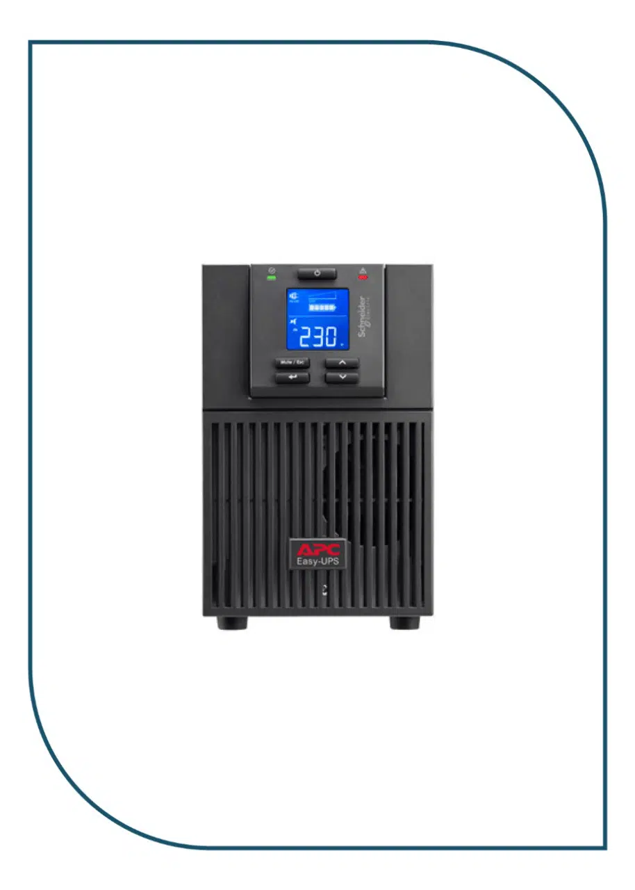 APC (SRV2KI) Easy UPS On-Line, 2000VA/1600W, Tower, 230V, 4x IEC C13 outlets, Intelligent Card Slot, LCD SRV2KI