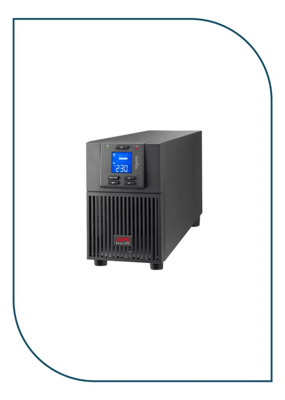 APC (SRV2KI) Easy UPS On-Line, 2000VA/1600W, Tower, 230V, 4x IEC C13 outlets, Intelligent Card Slot, LCD SRV2KI