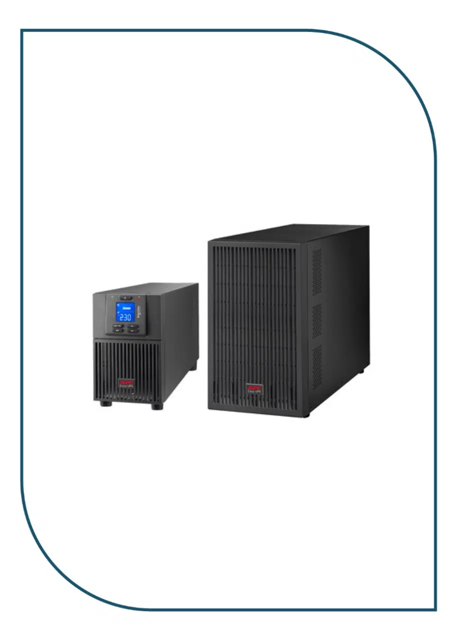 APC (SRV2KIL) Easy UPS On-Line, 2000VA/1600W, Tower, 230V, 4x IEC C13 outlets, Intelligent Card Slot, LCD, Extended runtime SRV2KIL