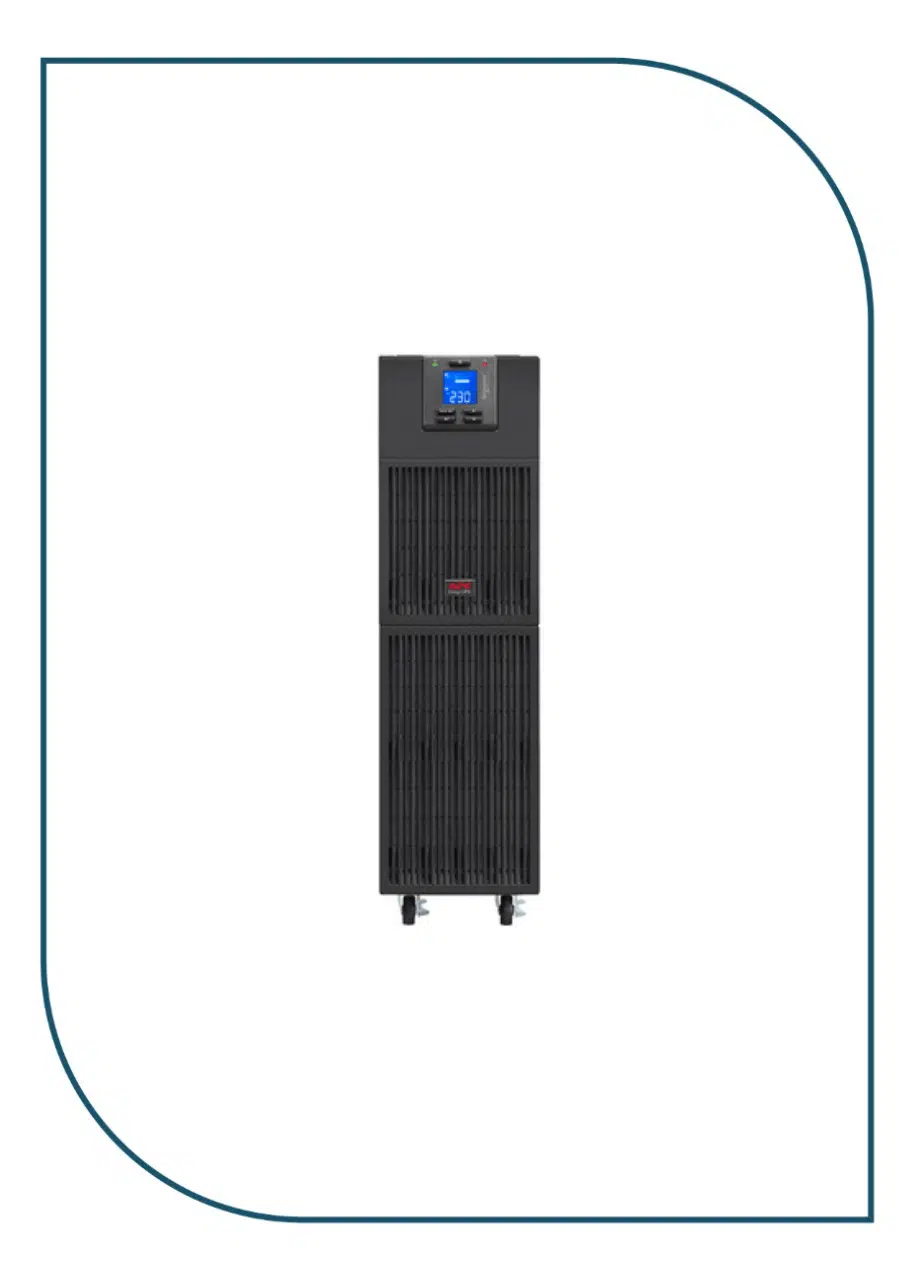APC (SRV6KI ) Easy UPS On-Line, 6kVA/6kW, Tower, 230V, Hard wire 3-wire(1P+N+E) outlet, Intelligent Card Slot, LCD SRV6KI