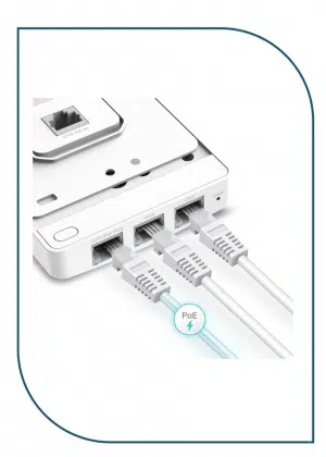 tplink Omada AC1200 Wireless MU-MIMO Gigabit Wall Plate Access Point EAP235-Wall