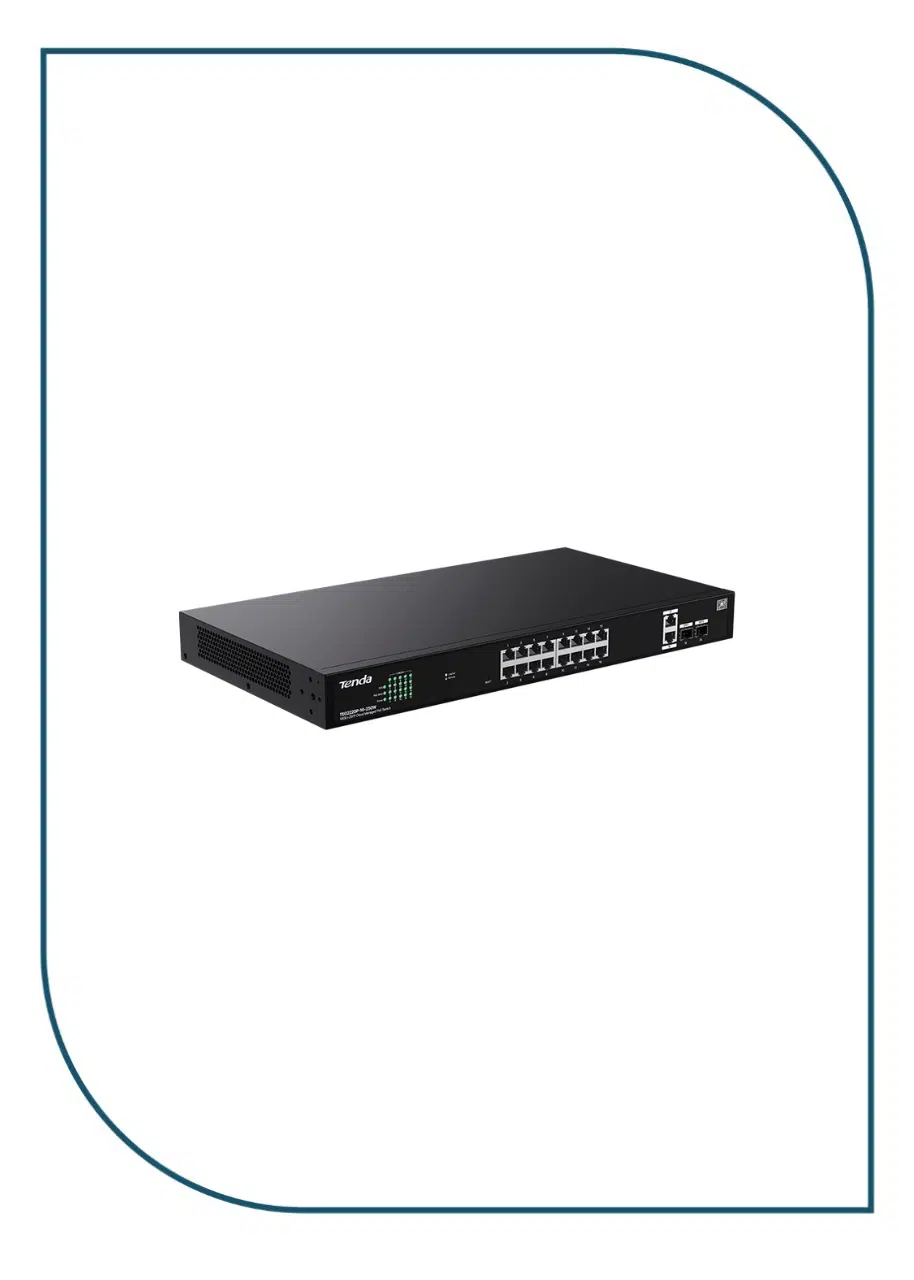 TENDA TEG2220P-16-250W Switch Cloud Managed 16 Port PoE TEG2220P-16-250W