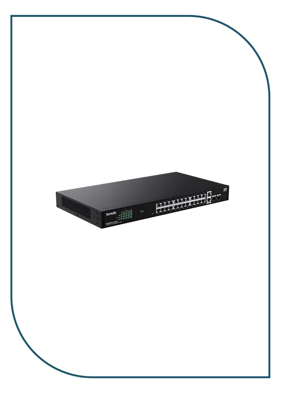 TENDA TEG2228P-24-410W Switch Cloud Managed 24 Port PoE TEG2228P-24-410W