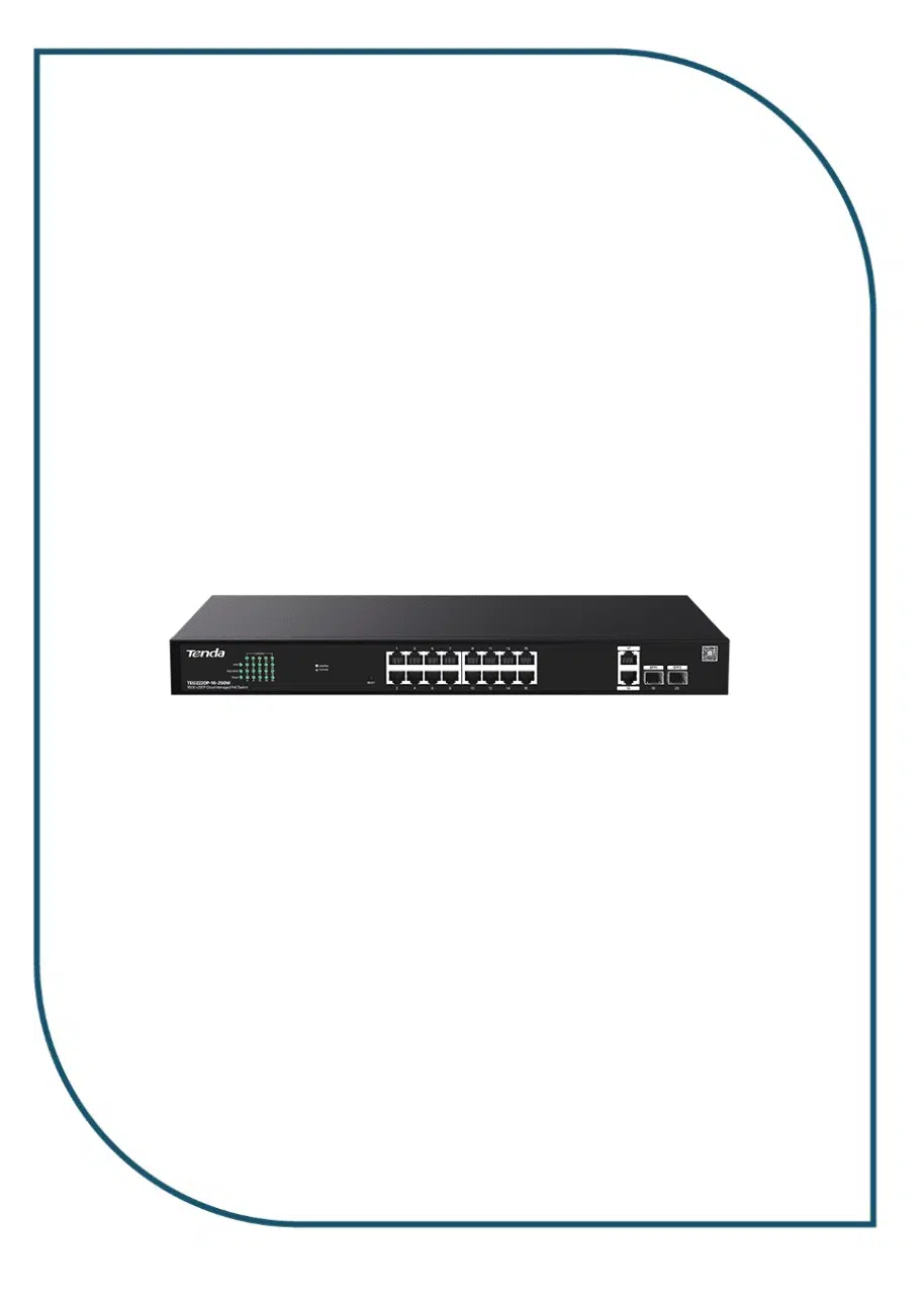 TENDA TEG2228P-24-410W Switch Cloud Managed 24 Port PoE TEG2228P-24-410W