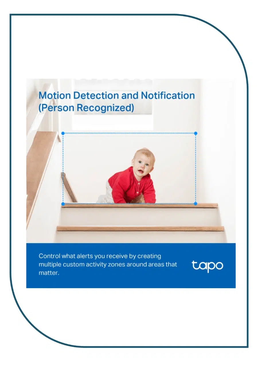 Pan/Tilt Home Security Wi-Fi Camera tapo c200c