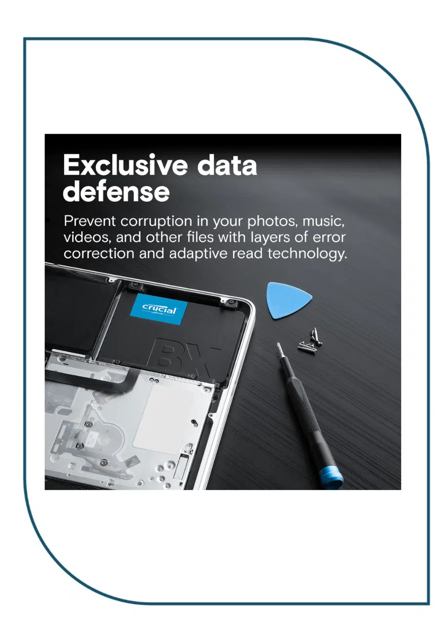 Crucial BX500 240GB 3D NAND SATA 2.5-inch SSD Crucial BX500 240GB