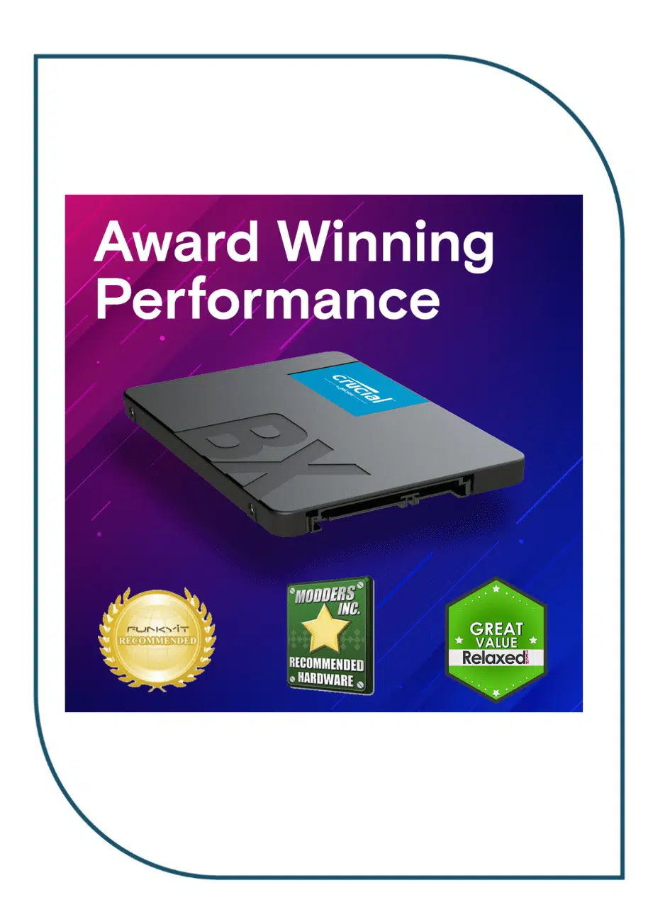 Crucial BX500 2TB 3D NAND SATA 2.5-inch SSD Crucial BX500 1TB