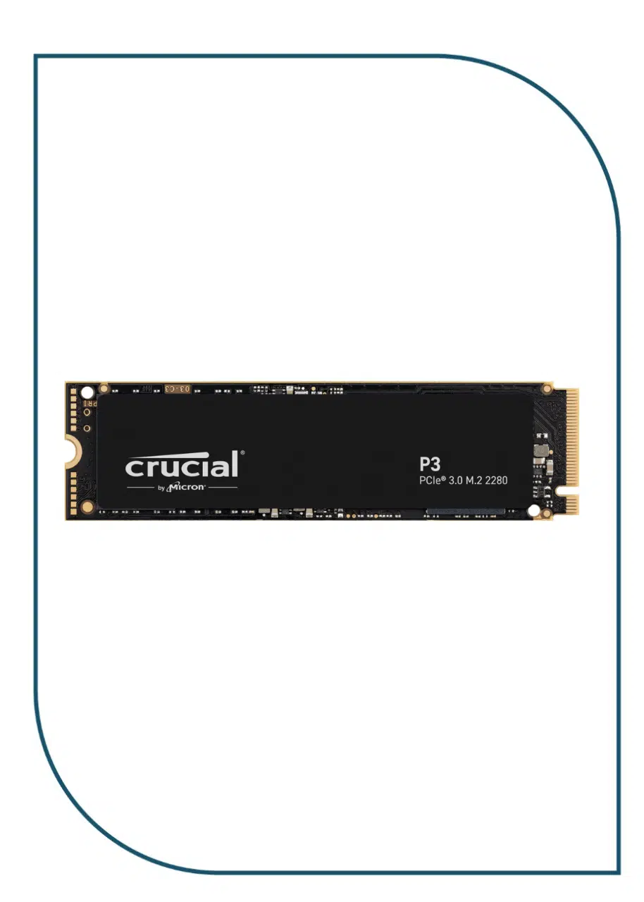 Crucial P3 1TB PCIe M.2 2280 SSD Crucial P3 1TB