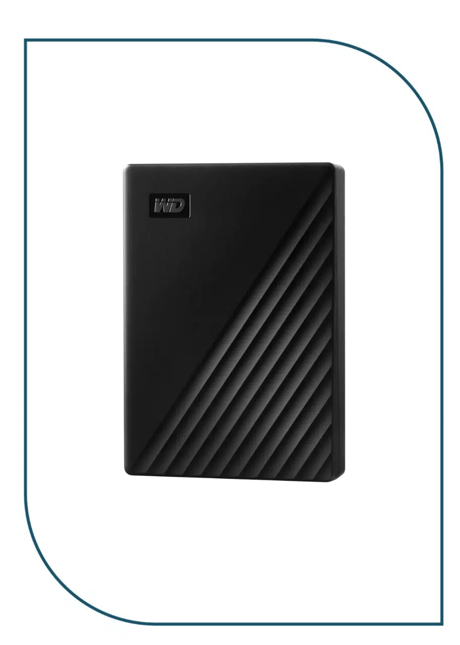 Western Digital My Passport 2TB Portable External Hard Drive - Black My Passport 2TB