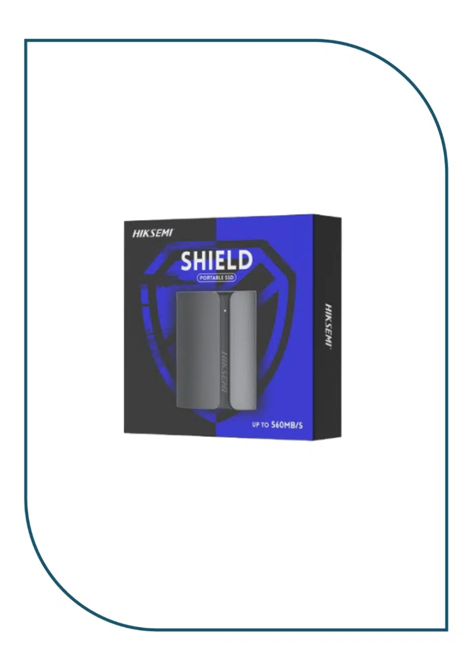 Hiksemi T300S Shield 2TB Portable External SSD Drive - Black Hiksemi T300S Shield 2TB
