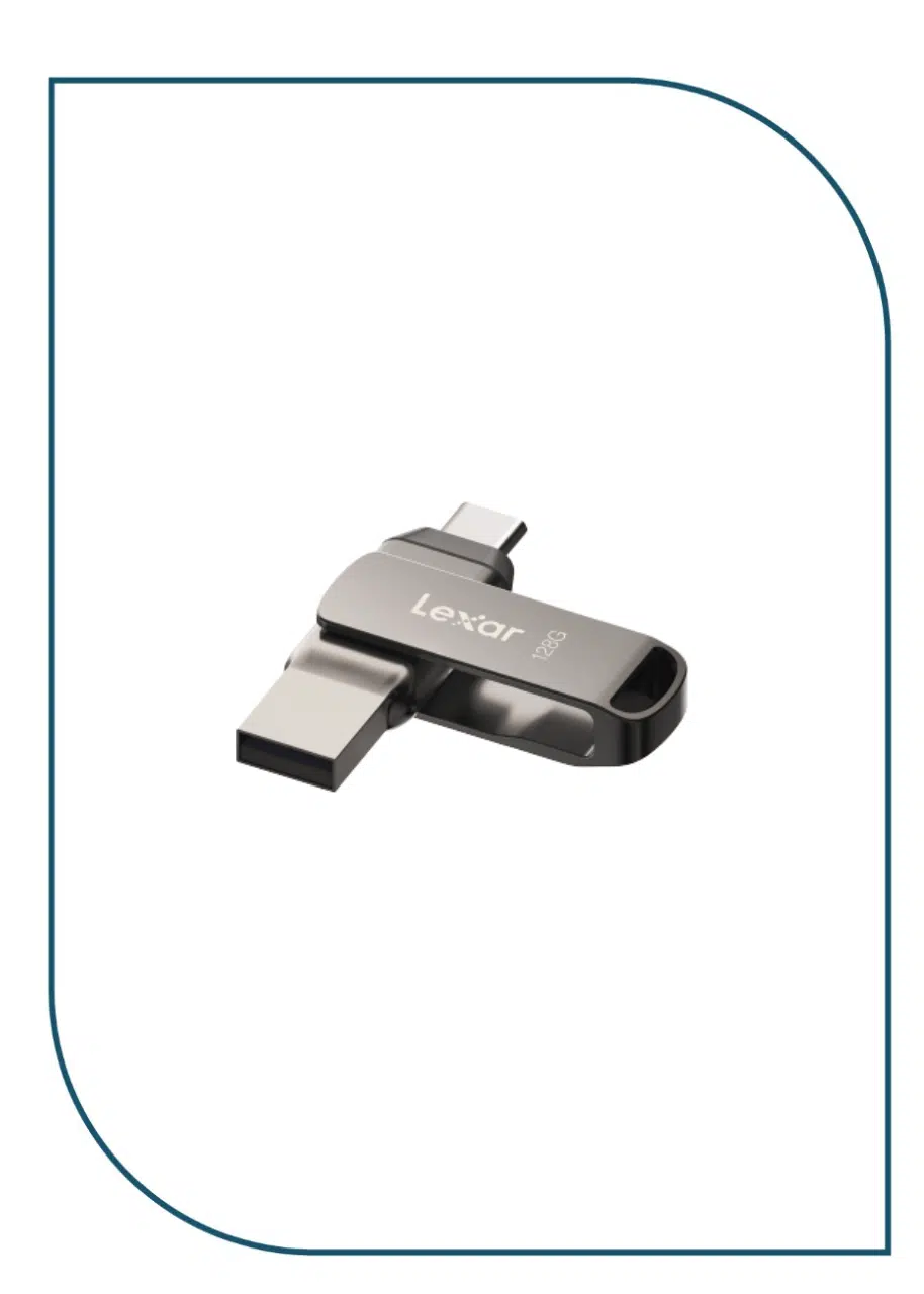 Lexar JumpDrive Dual Drive D400 128GB Type-C & USB 3.2 Flash Memory JumpDrive Dual Drive D400 128GB