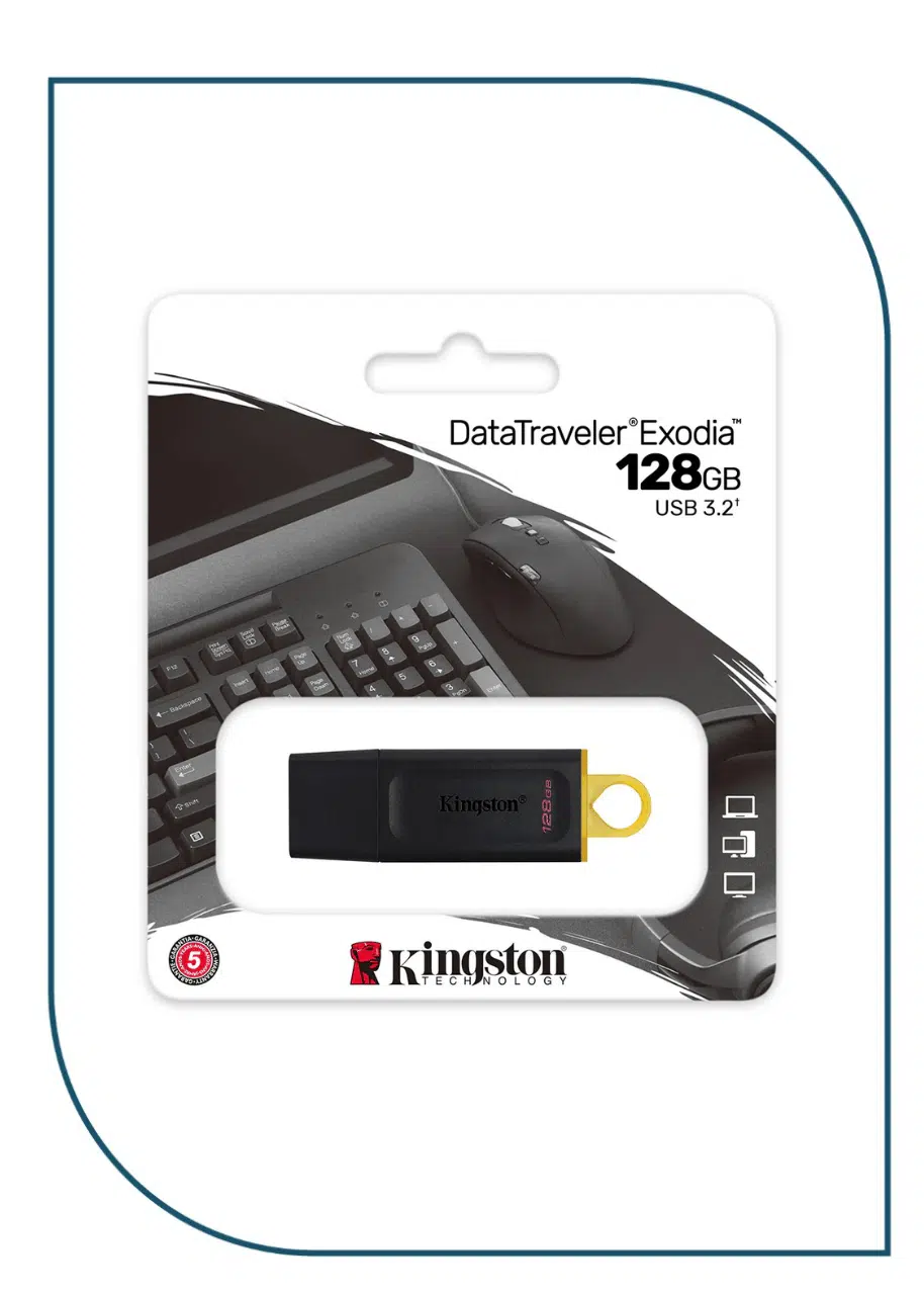 Kingston Exodia 128GB USB 3.2 Flash Memory Kingston Exodia 128GB