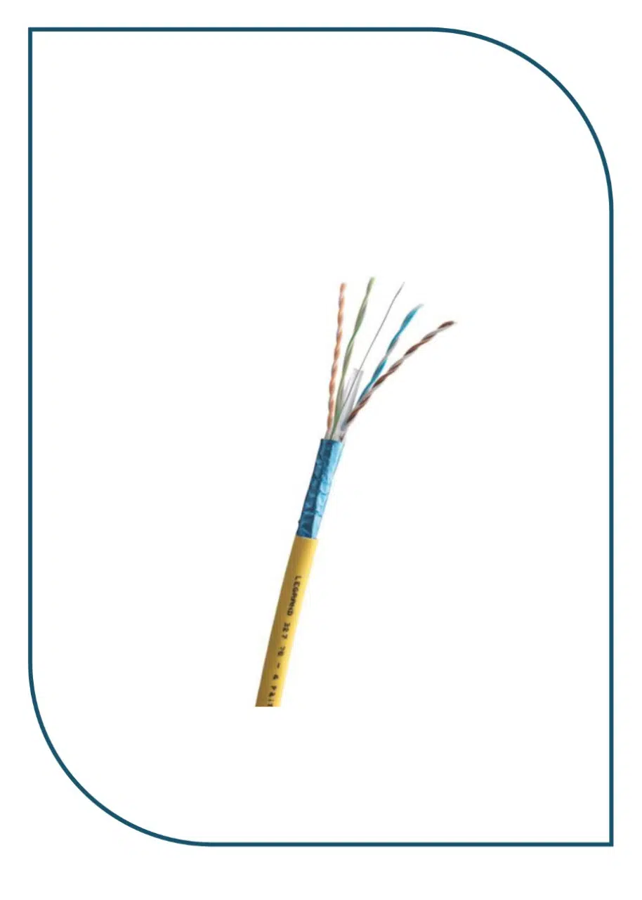 Legrand Cable category 6A F/UTP 4 pairs LSZH Euroclass Dca 500 meters yellow (32778) 32778