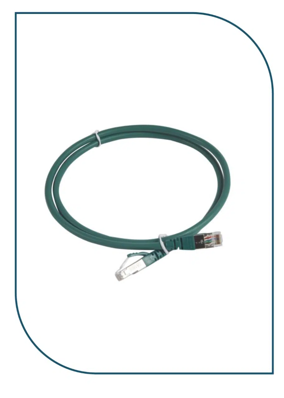 LEGRAND Patch cord RJ45 category 6A S/FTP LSZH 1m green 51866 51866