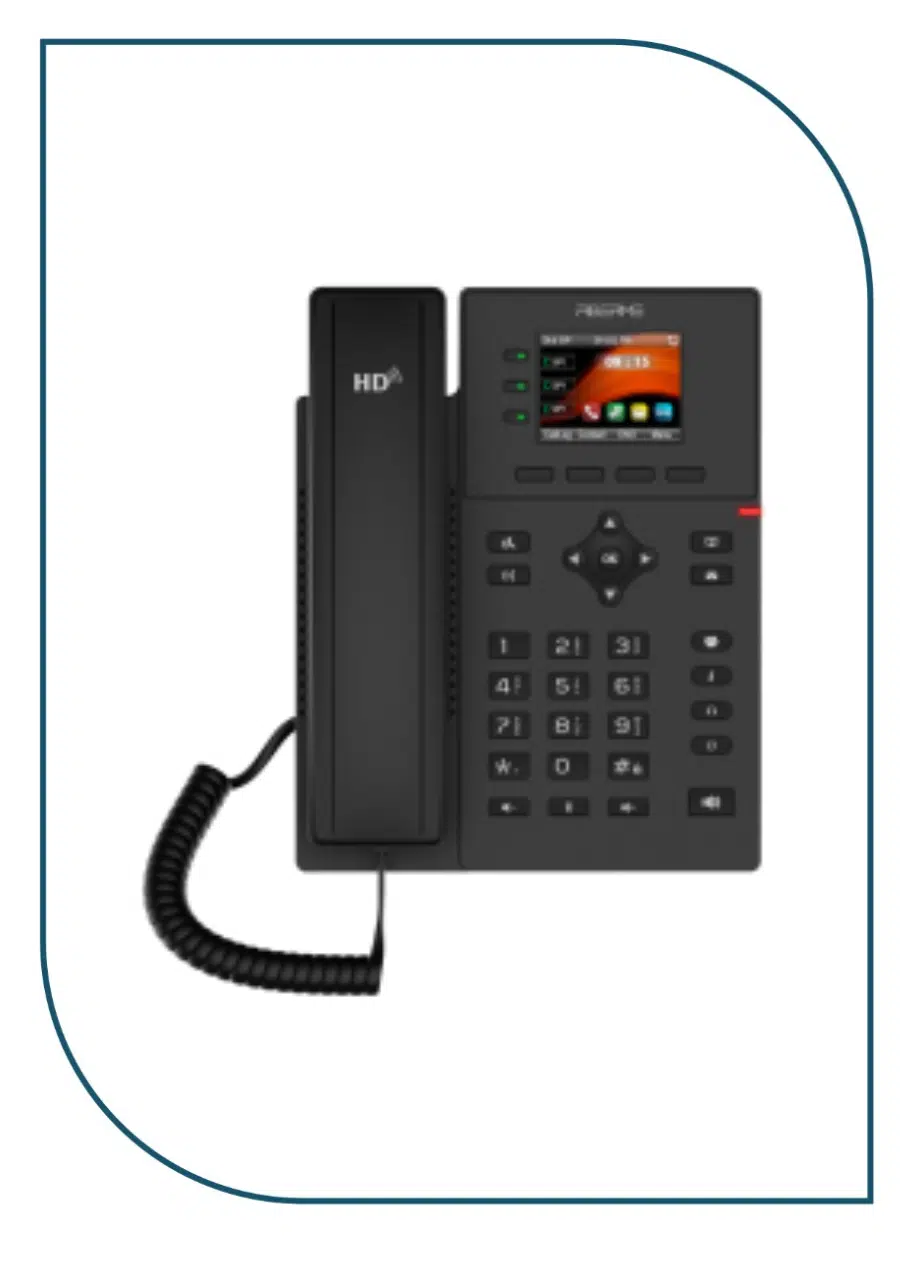 Fiberme FAP2730W IP Phone | 4 SIP Lines | Wi-Fi | HD Voice FAP2730W