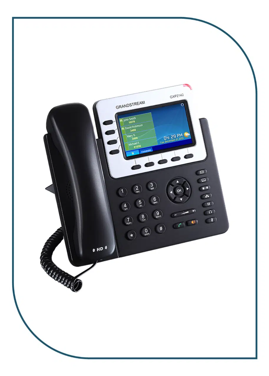 Grandstream GXP2140 4 Line HD VoIP IP Phone GXP2140