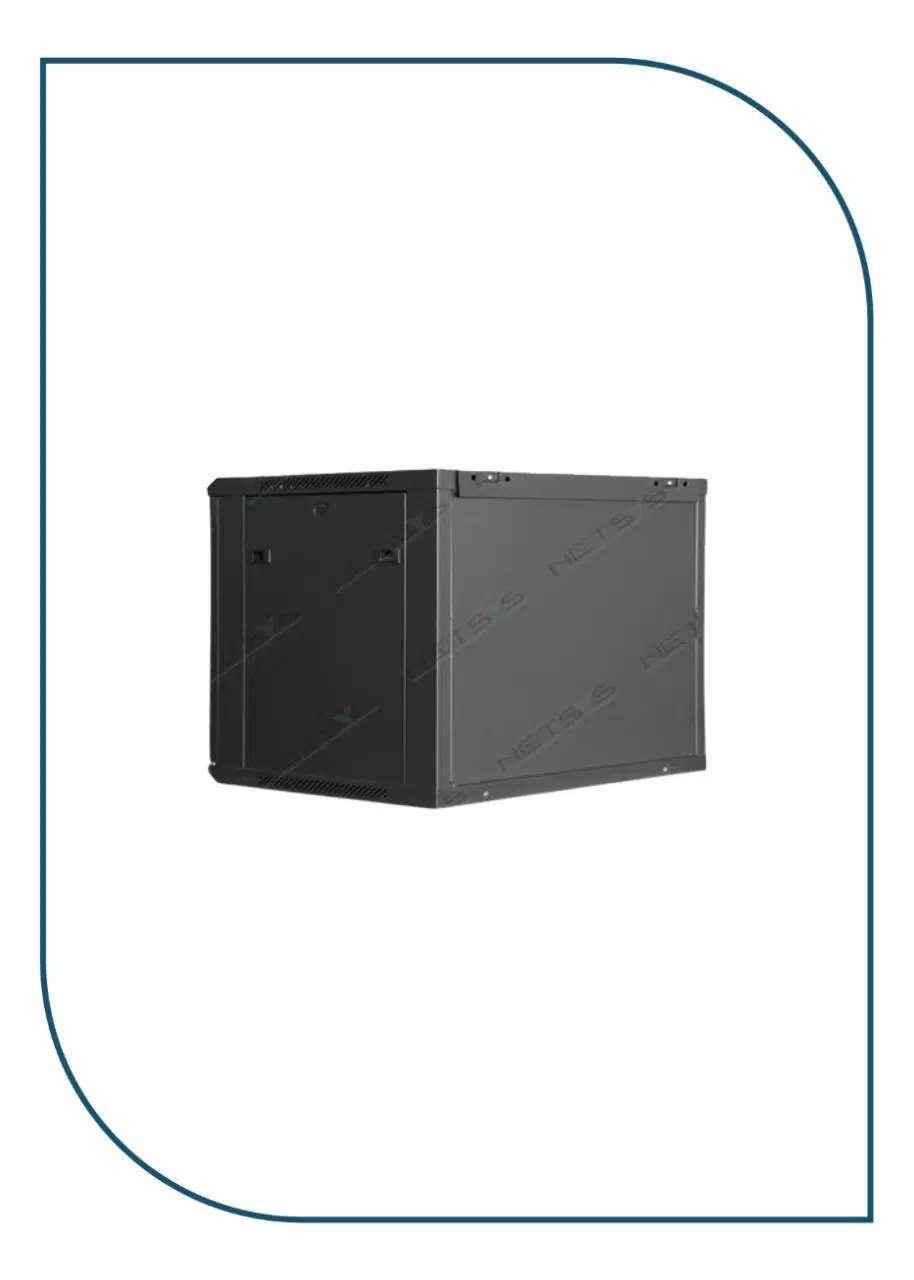 Netsys Wall Mount Cabinet 9U 60X60cm Glass Door (NS-501GL9U6060) NS-501GL9U6060