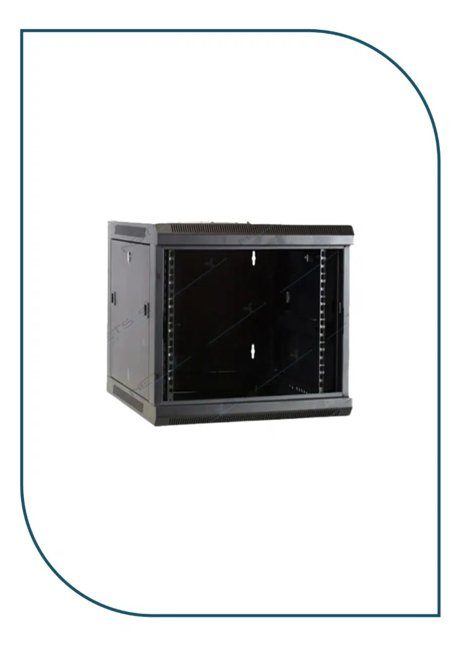 Netsys Wall Mount Cabinet 15U 60X45cm (NS-501GL15U6045) NS-501GL15U6045