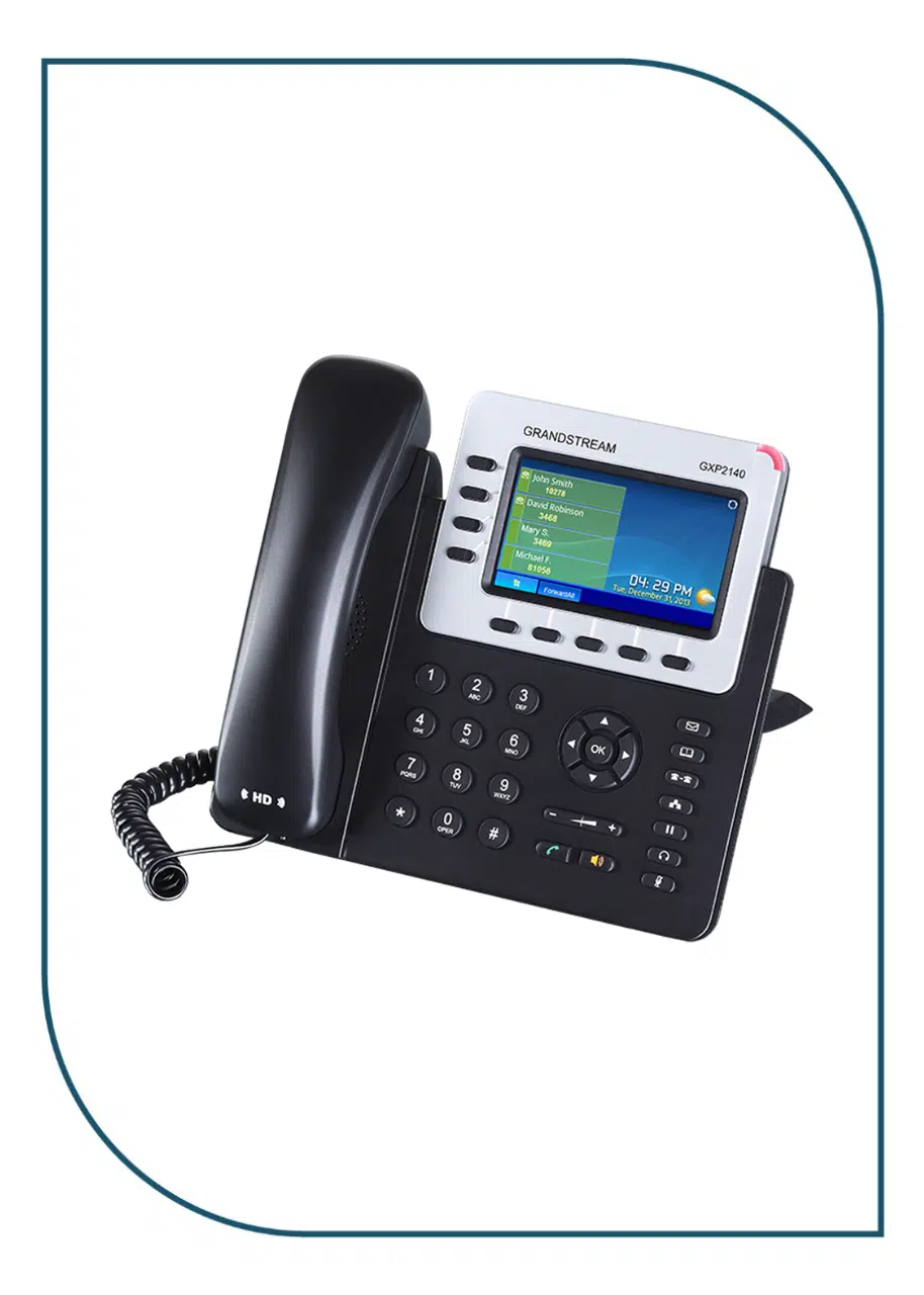 Grandstream GXP2140 4 Line HD VoIP IP Phone GXP2140