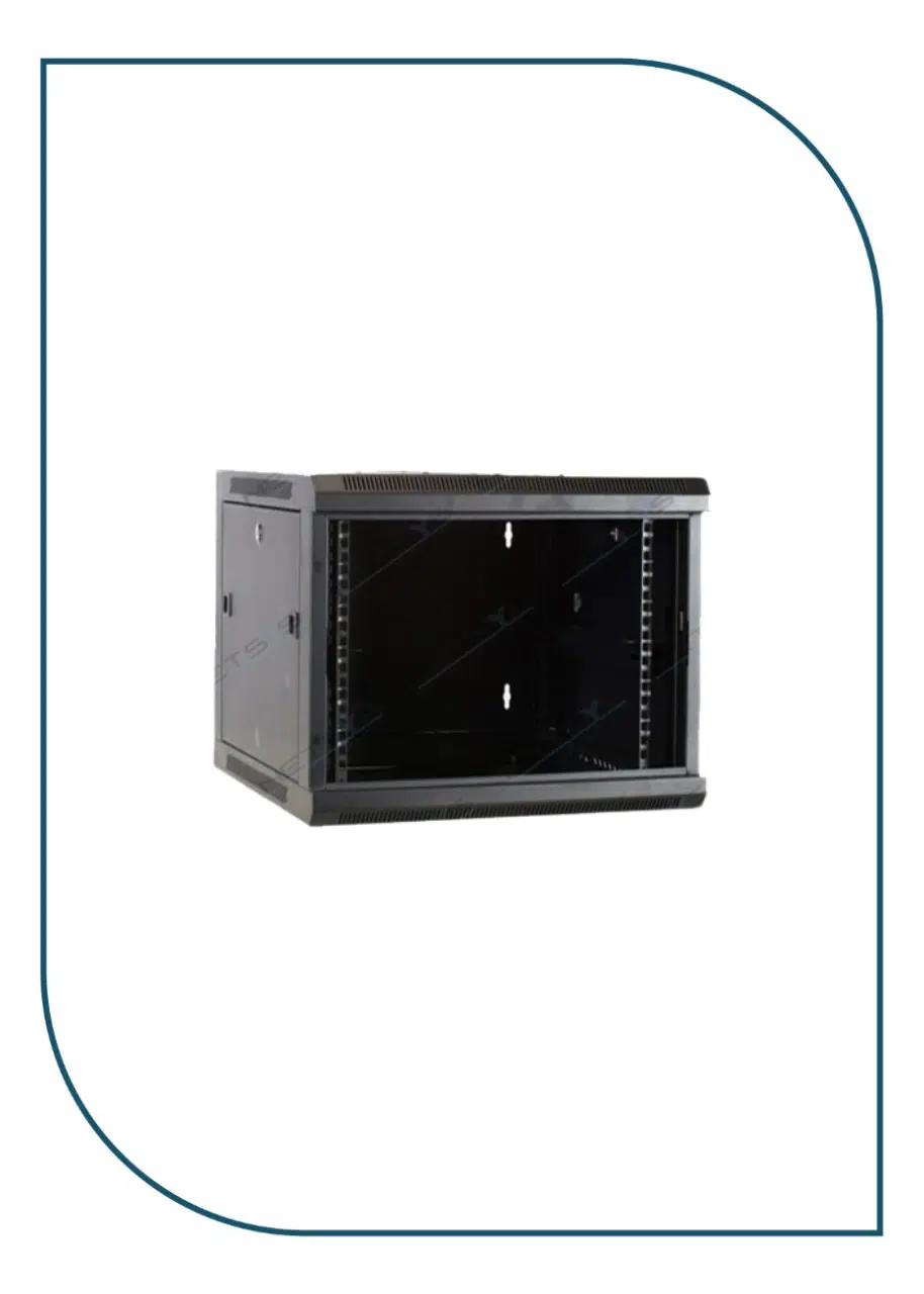 Netsys Wall Mount Cabinet 9U 60X45cm Glass Door (NS-501GL9U6045) NS-501GL9U6045