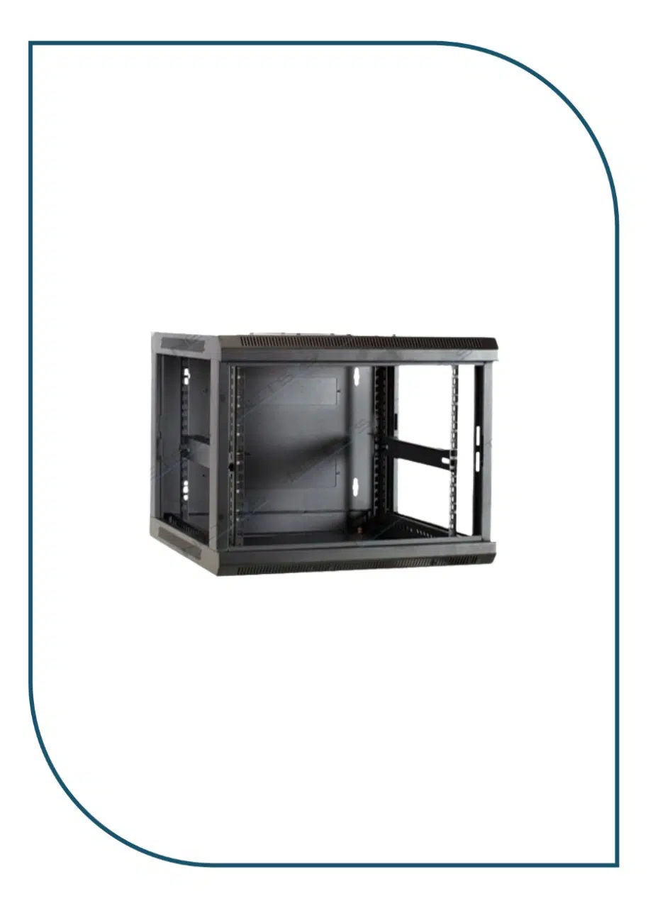 Netsys Wall Mount Cabinet 9U 60X60cm Glass Door (NS-501GL9U6060) NS-501GL9U6060