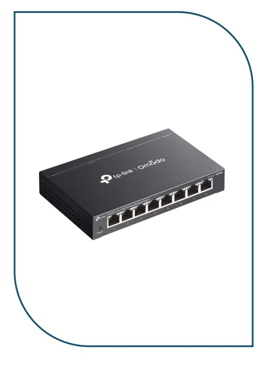 Omada 8-Port Gigabit Easy Managed Switch ES208G