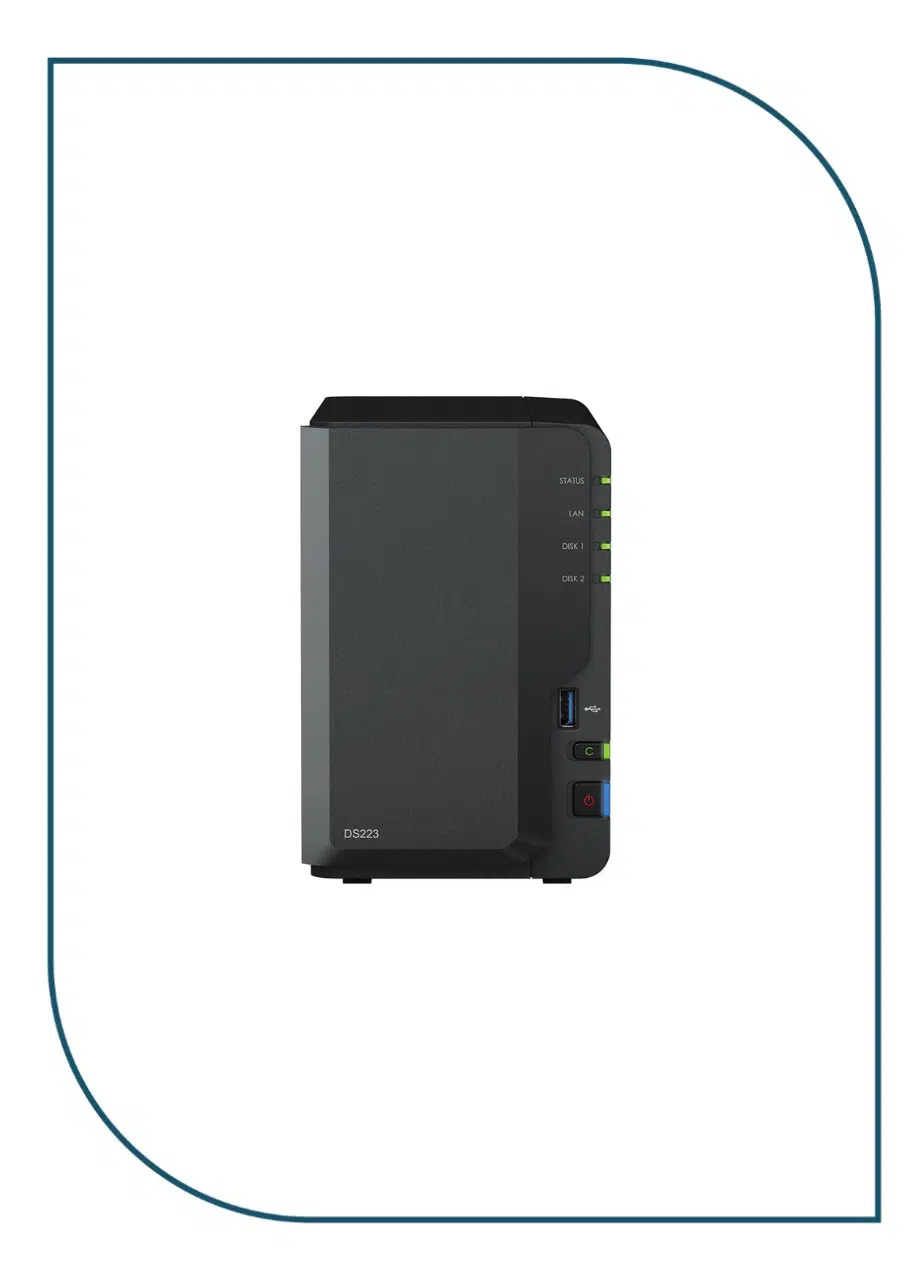 Synology DiskStation DS223 2-Bay NAS Enclosure (Diskless) DS223