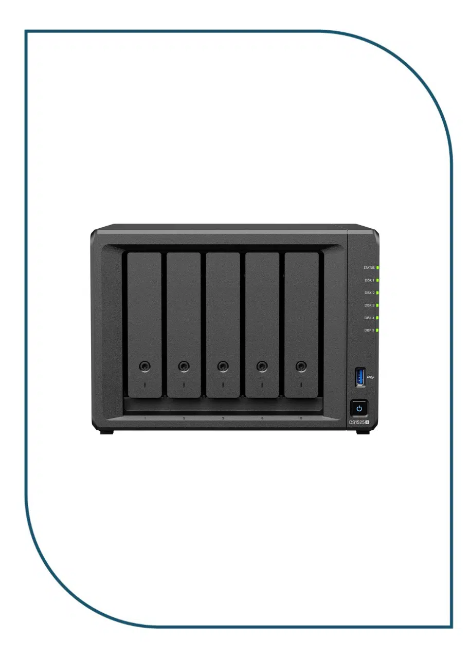 Synology 5-Bay DiskStation DS1525+ (Diskless) DS1525+