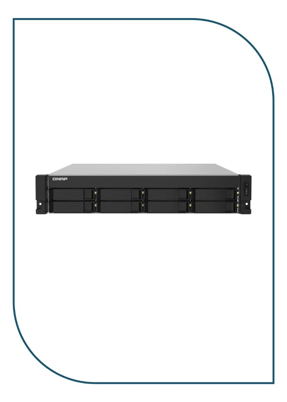QNAP 8 Bay High-Speed SMB Rackmount NAS (TS-832PXU-4G) TS-832PXU-4G