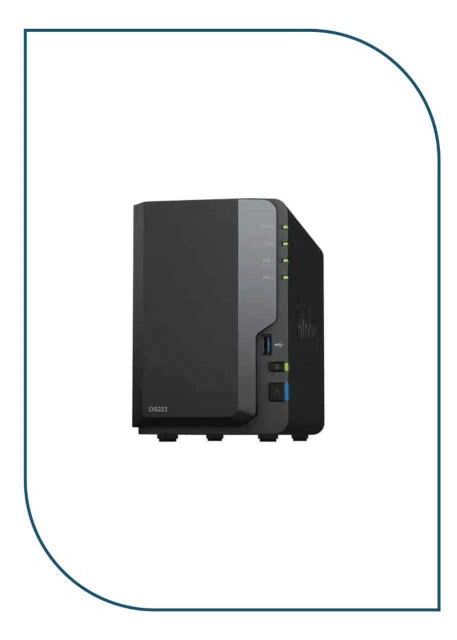 Synology DiskStation DS223 2-Bay NAS Enclosure (Diskless) DS223